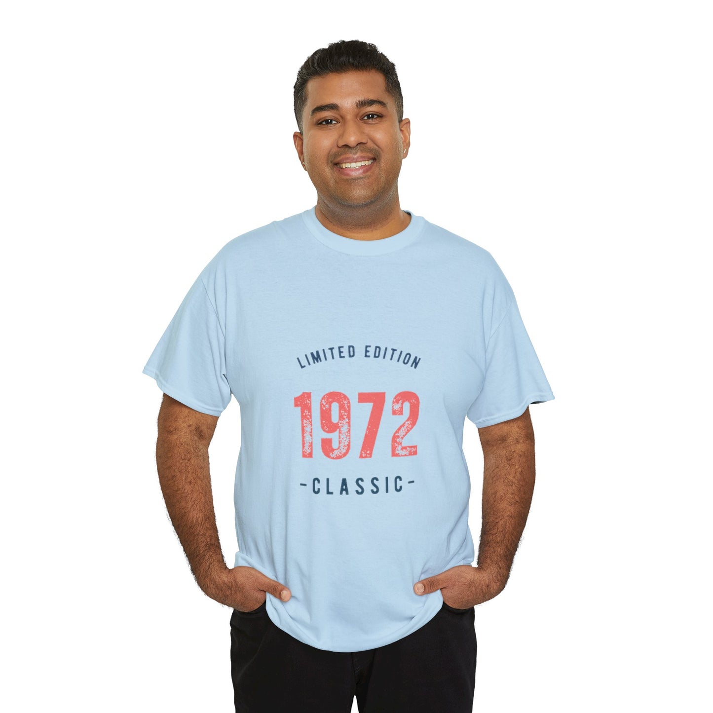 Vintage 1972 Classic T-Shirt | Limited Edition 1972 Birthday Shirt | Retro Tee