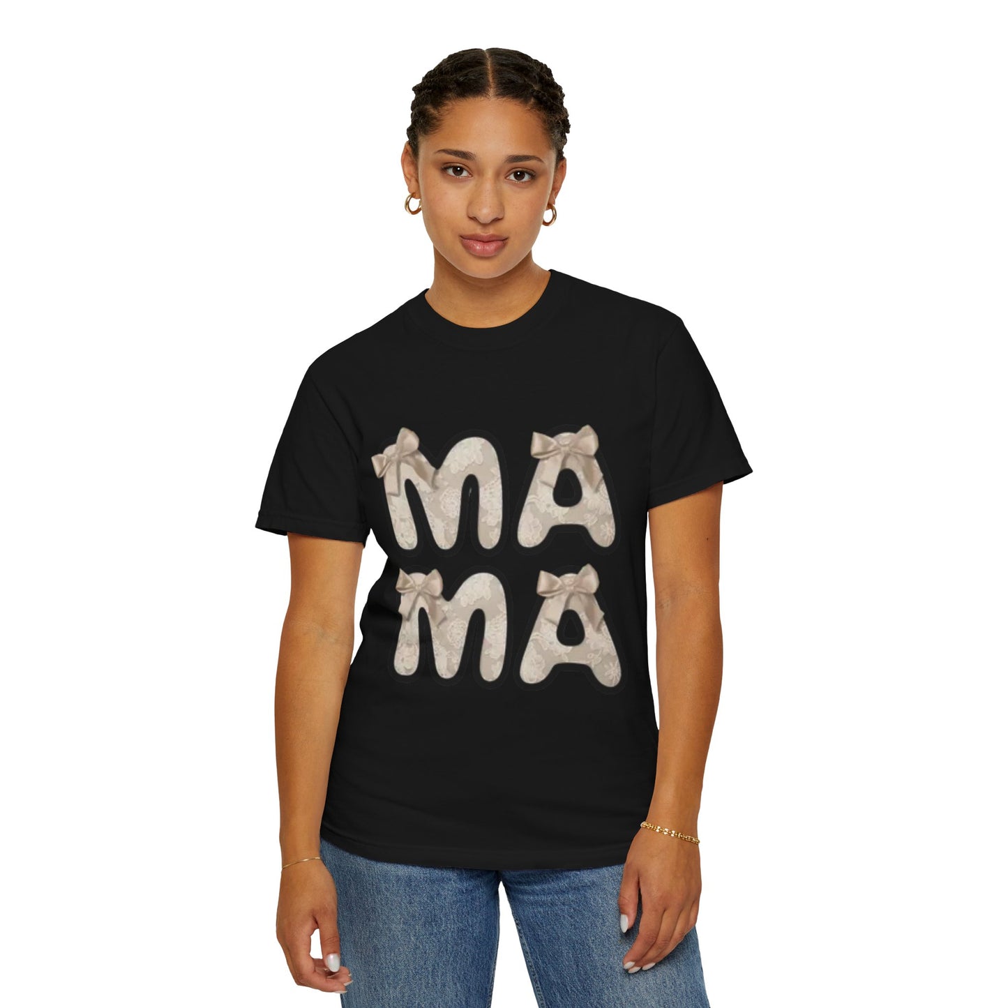 Comfort Colors 'Mama' Love Garment-Dyed Unisex T-Shirt - Perfect for Mother's Day Gift Asst. Colors & Sizes