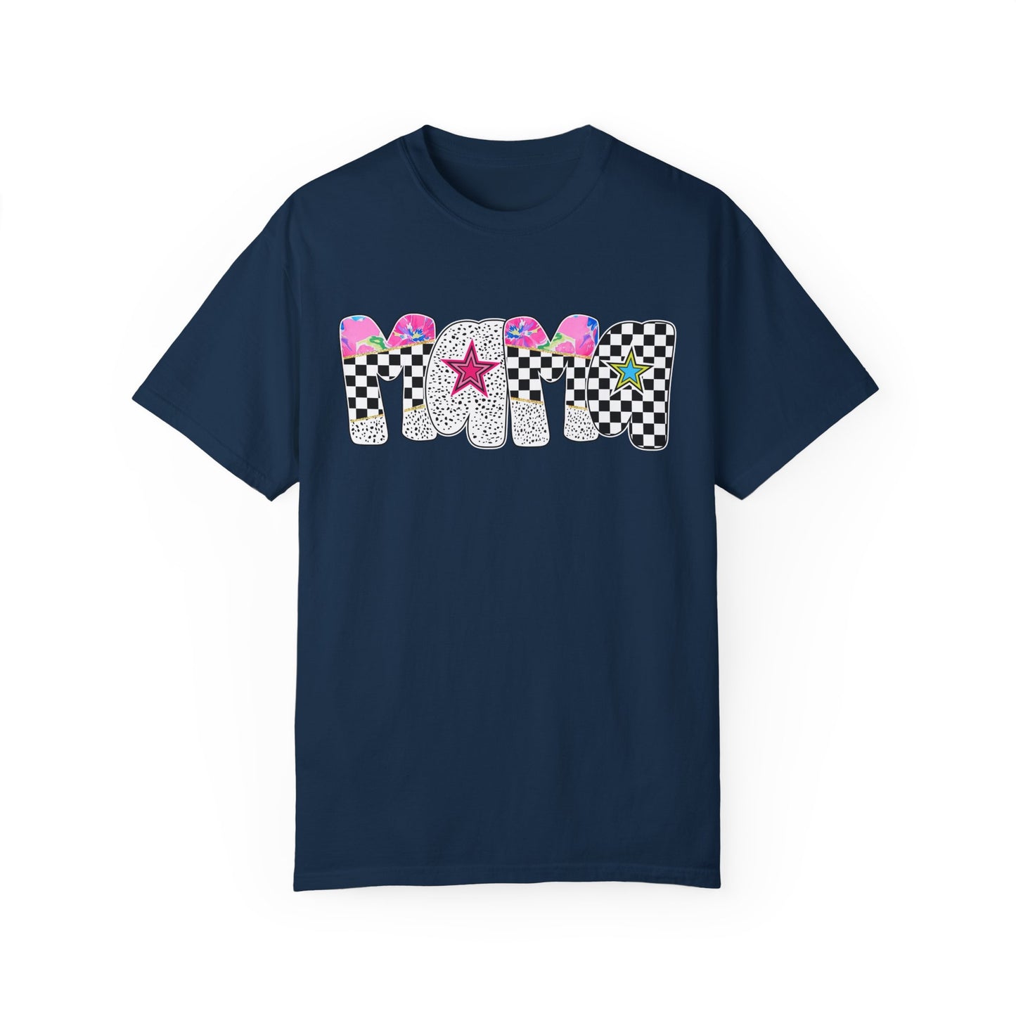 Comfort Colors Retro Vibe Mother's Day T-Shirt with Star Design Asst. Colors & Sizes