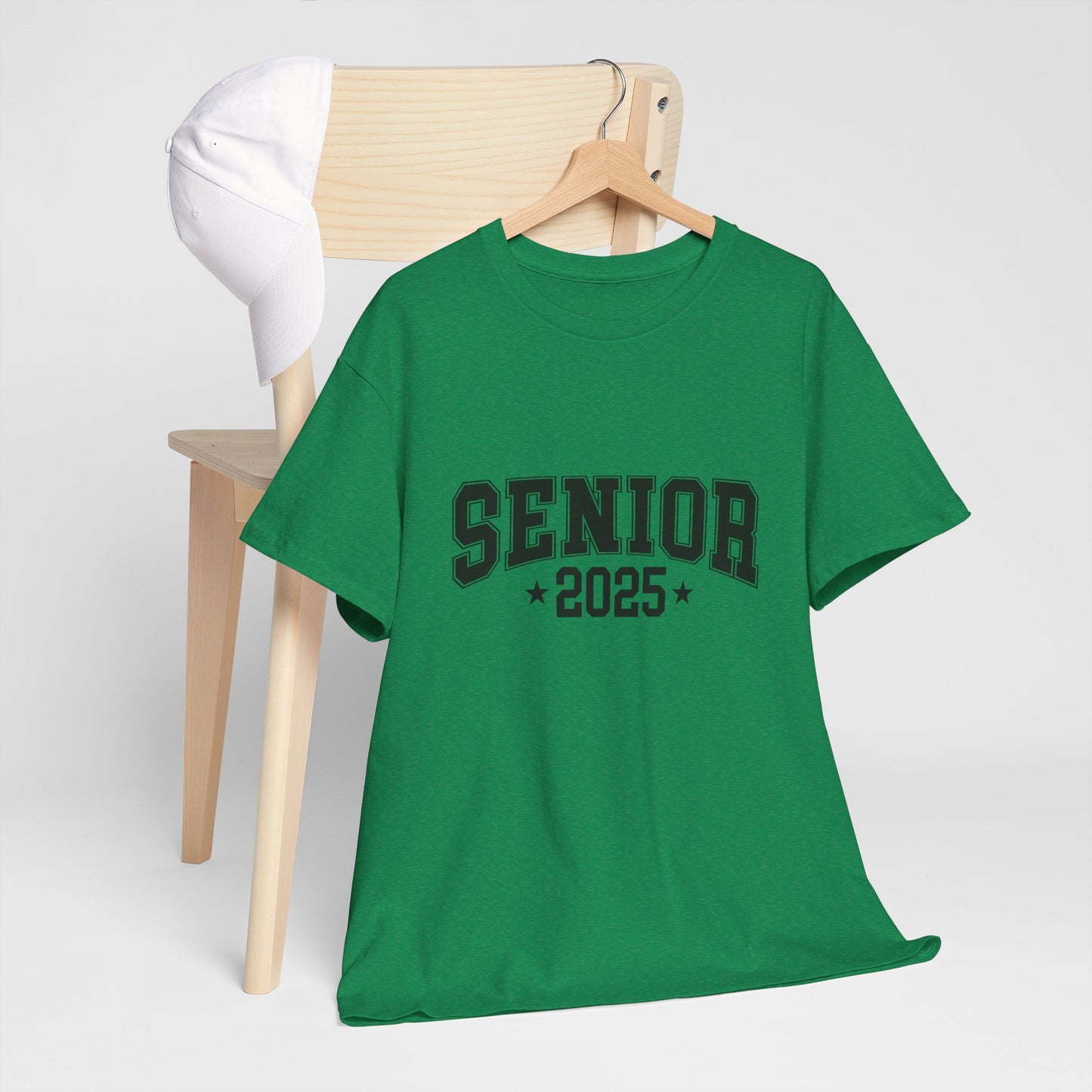 Gildan "2025 Senior" Unisex Heavy Cotton Tee - Celebrate Graduation in Style Asst. COlors & Sizes
