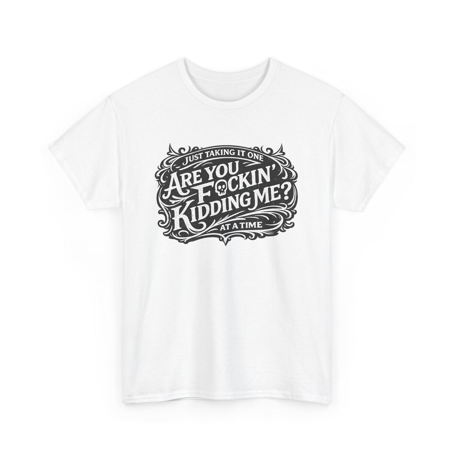 Just Taking It One “Are You F*ing Kidding Me” at a Time – Funny Sarcastic T-Shirt**