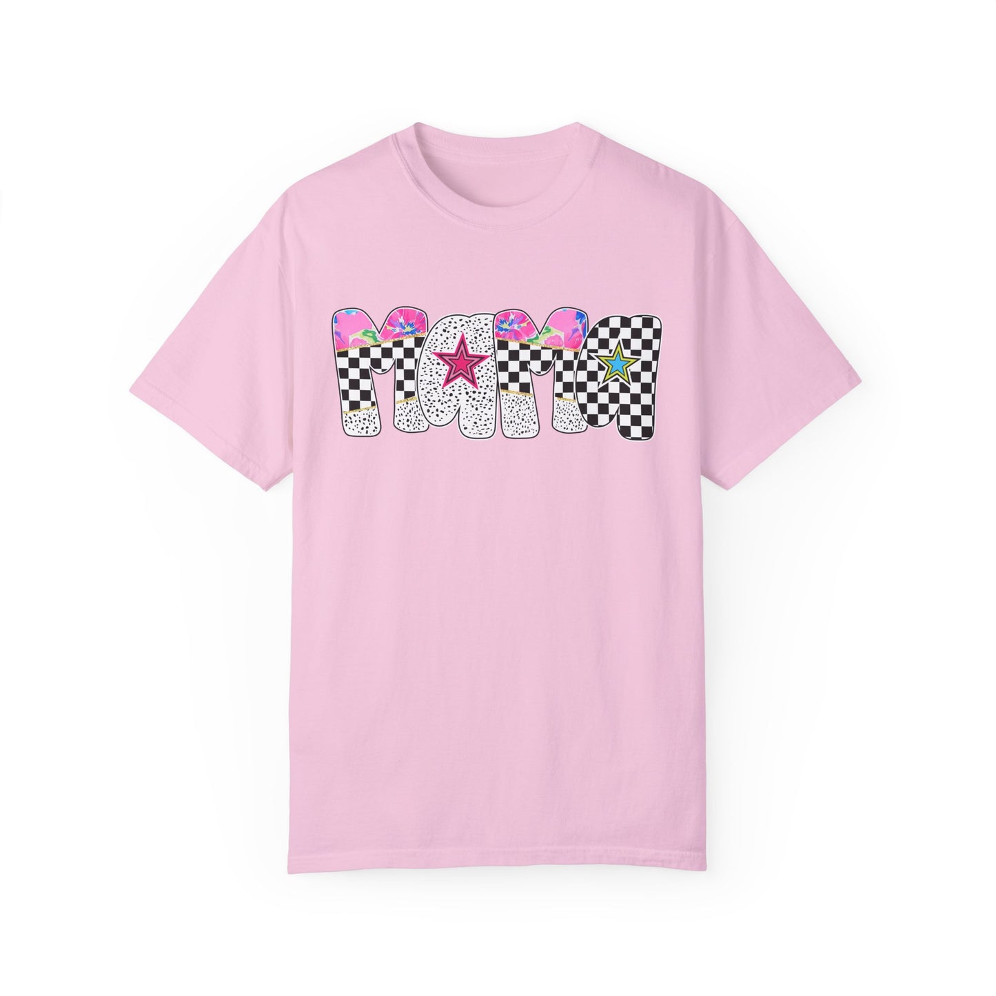 Comfort Colors Retro Vibe Mother's Day T-Shirt with Star Design Asst. Colors & Sizes