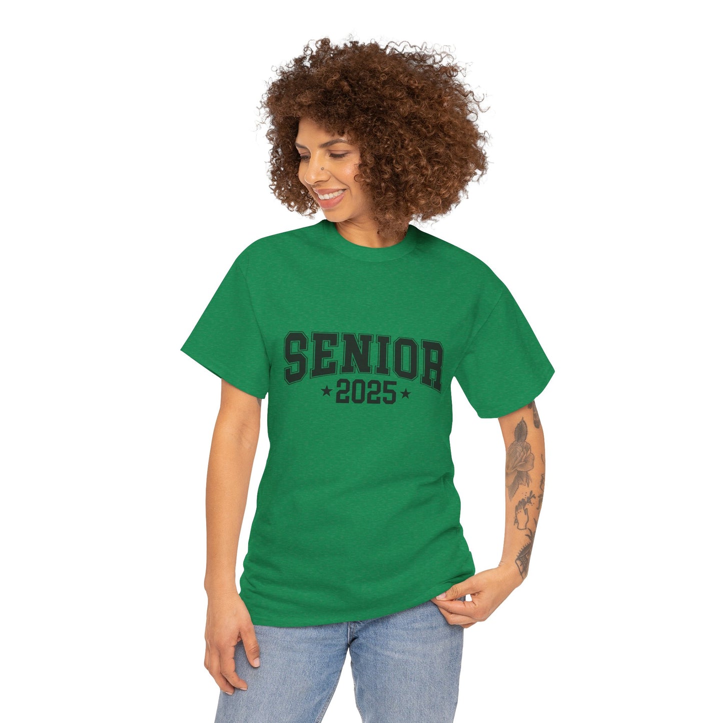 Gildan "2025 Senior" Unisex Heavy Cotton Tee - Celebrate Graduation in Style Asst. COlors & Sizes