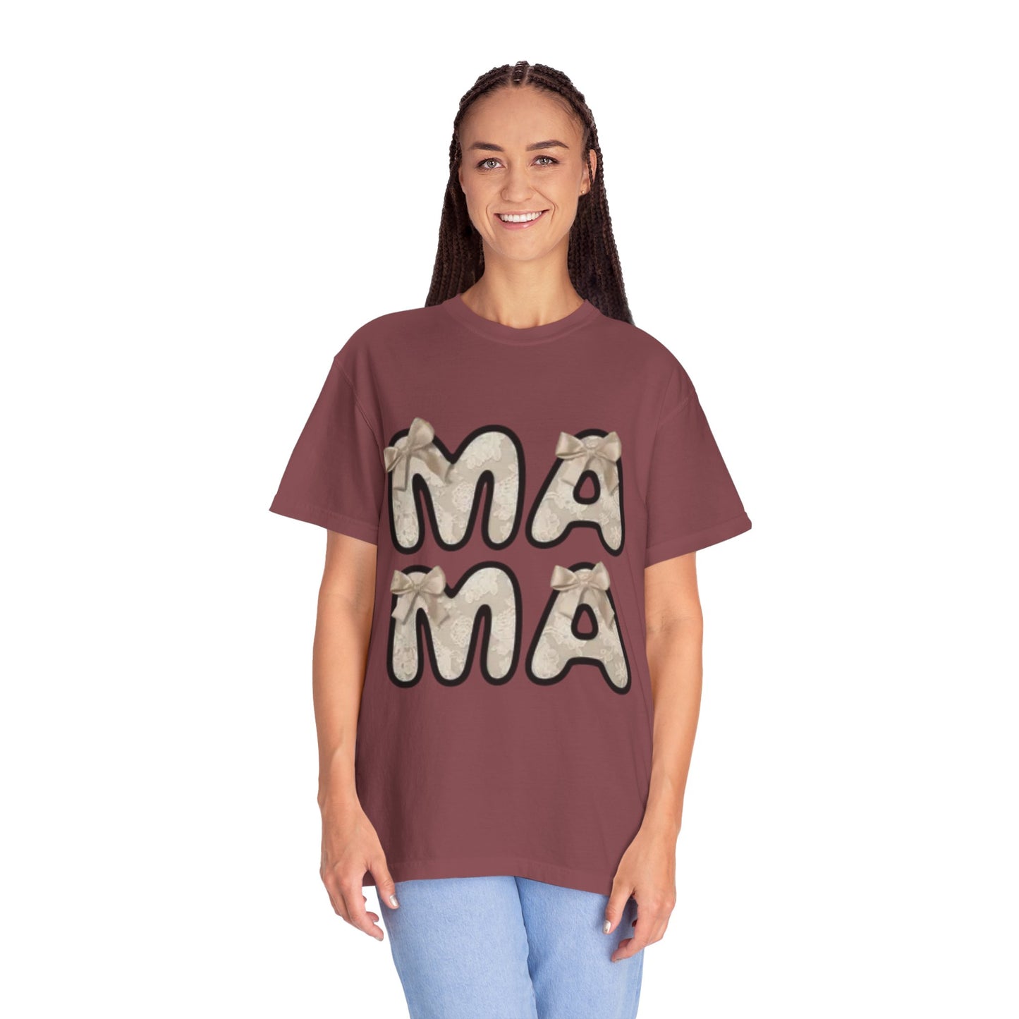 Comfort Colors 'Mama' Love Garment-Dyed Unisex T-Shirt - Perfect for Mother's Day Gift Asst. Colors & Sizes