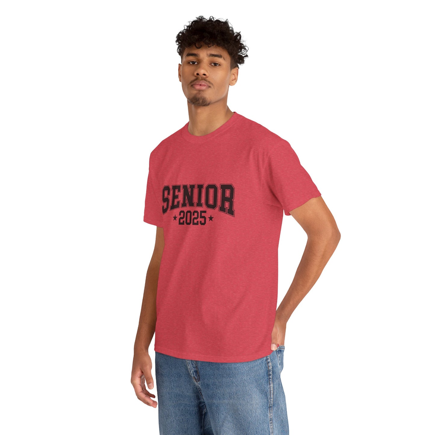 Gildan "2025 Senior" Unisex Heavy Cotton Tee - Celebrate Graduation in Style Asst. COlors & Sizes